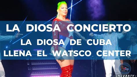 La Diosa De Cuba Concierto En Miami Watsco Center La Diosa De Cuba