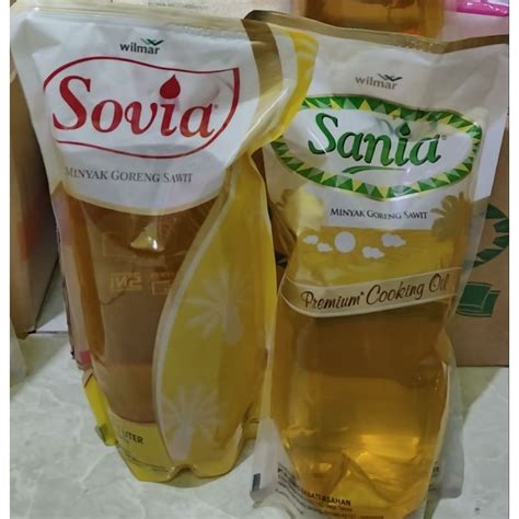 Jual Minyak Goreng Sovia Sania Liter Shopee Indonesia