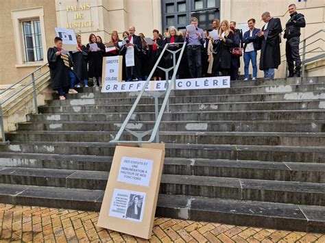 Sans eux pas de Justice Les greffiers du Dunkerquois sont en colère