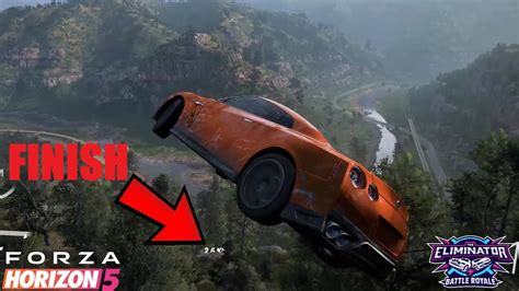 FLYING TO THE FINISH LINE IN LEVEL 8 GTR TO WIN Forza Horizon 5