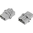 Amazon.com: X AUTOHAUX 2pcs Rear Tail Light Brake Lamp Socket Turn ...