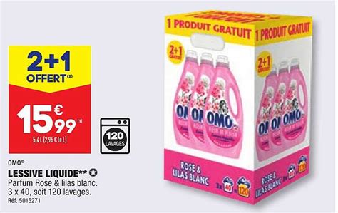 Promo Lessive Liquide Omo Chez Aldi ICatalogue Fr