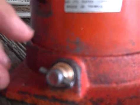 Leaky Hydraulic Bottle Jack Repair YouTube