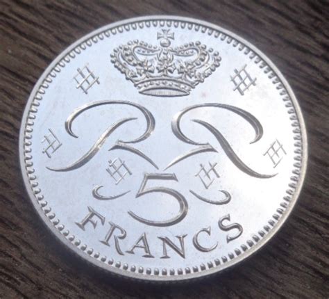 Monaco 5 Francs 1974 Rainier Iii Essai De Prata Catawiki