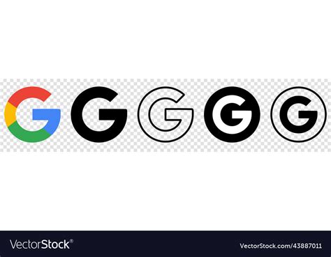 google logos royalty  vector image vectorstock