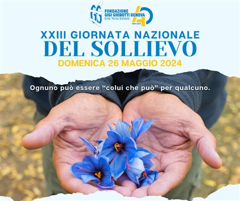 Domenica Maggio Giornata Del Sollievo Fondazione Gigi