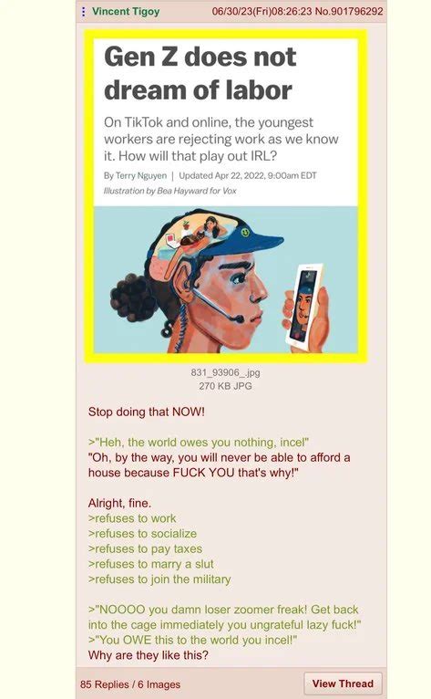 Best Of 4chan On Twitter Anon Doesnt Dream Of Labor