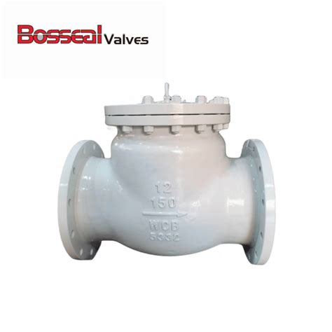 Bolted Bonnet Swing Check Valve In Cl Wcb Api Bosseal