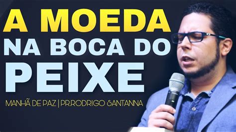 A Moeda Na Boca Do Peixe Manh De Paz Pr Rodrigo Santanna Youtube