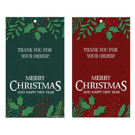 Thank You Cards: Christmas Edition | Skook Pack