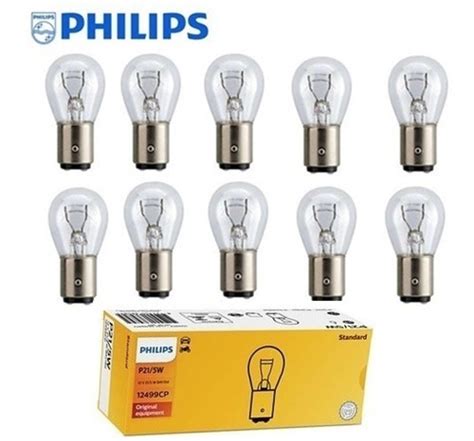 10 Lâmpadas Philips 2 Polo Pino Desencontrado 5 21w 12v 1034 MercadoLivre