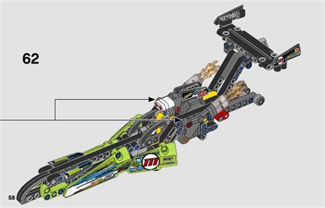 LEGO 42103 Dragster Instructions Technic None