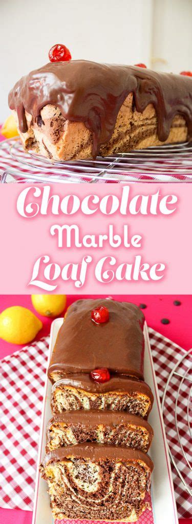 Chocolate marble loaf cake – Delicious Romania