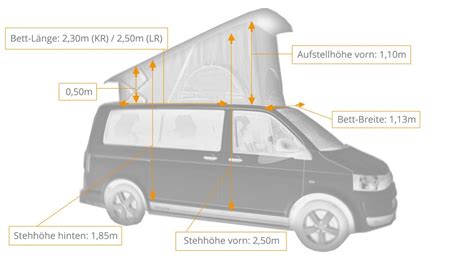 Vw California T6 Maße