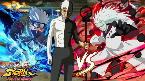 Kakashi And Obito Vs Madara S Rank Naruto Shippuden Ultimate Ninja