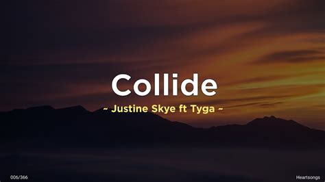 Collide Justine Skye Ft Tyga Speed Up Youtube Music