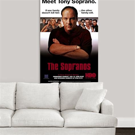 The Sopranos 2003 Canvas Wall Art Print | Etsy