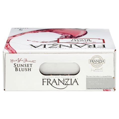 Franzia Sunset Blush Rose Wine L Box Liter Shipt