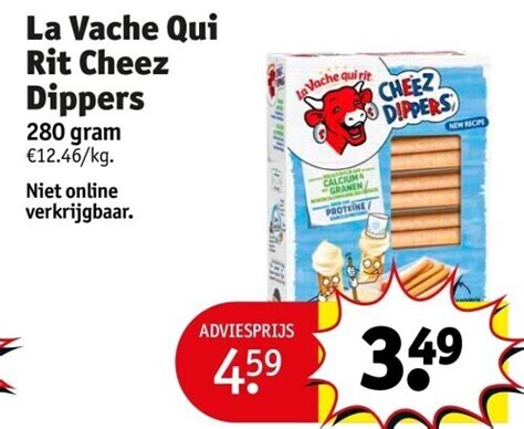 La Vache Qui Rit Cheez Dippers Promotie Bij Kruidvat