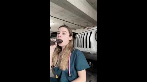 Blonde Gets BBC In Public