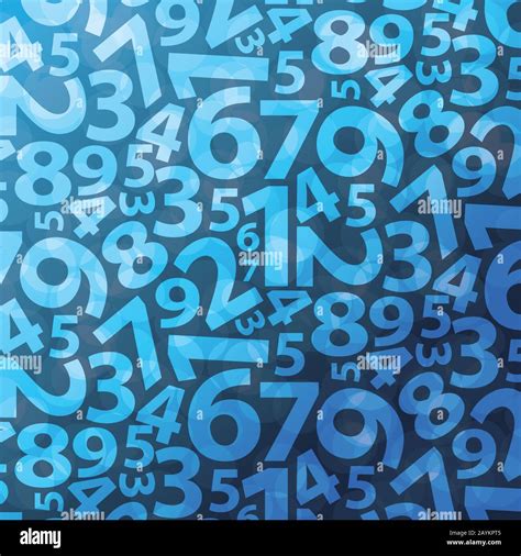 Background With Numbers Stock Vector Image And Art Alamy