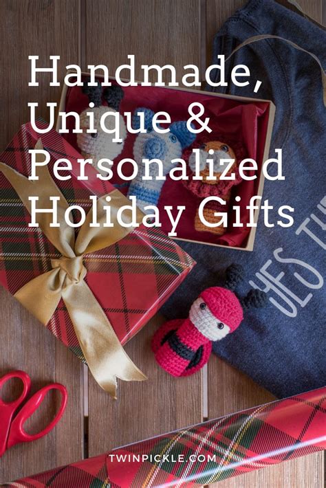 Handmade, Unique & Personalized Holiday Gifts | Holiday personalized ...