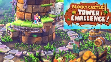 Blocky Castle Tower Challenge Indonesia Android Game Panjat Tower