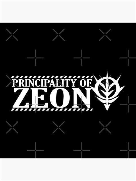 "Principality Of Zeon" Poster for Sale by fancyvacancy | Redbubble