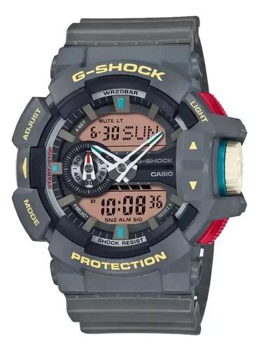 Reloj Casio G Shock Retro Ga 400pc 8a Color De La Correa Gris Meses