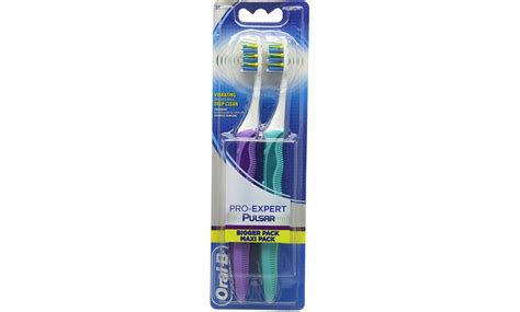 Oral B Pulsar Medium Toothbrushes Groupon Goods