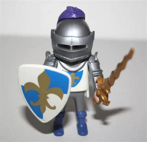 Playmobil Special Chevalier Fleur De Lys Complet Moyen Age Eur