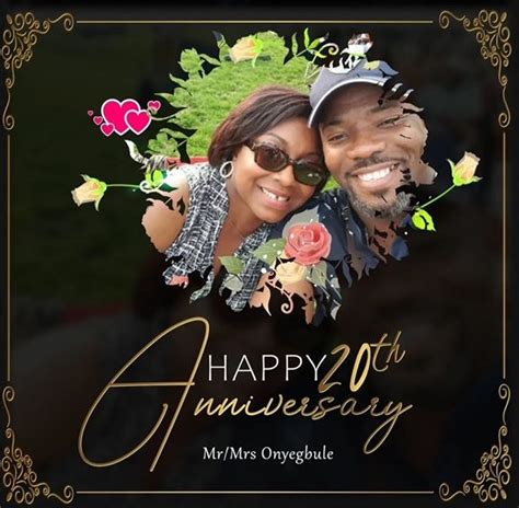 Comedian Okey Bakassi Wife Celebrate Th Wedding Anniversary The