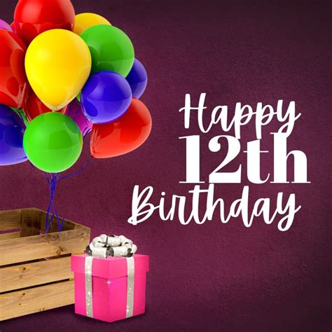 220 Happy 12th Birthday Wishes And Quotes 2023