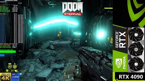 Doom Eternal Ultra Nightmare Ray Tracing 4K RTX 4090 I9 13900K