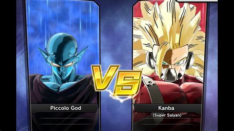 Xenoverse 2 Requested Match PC Piccolo God Vs Kanba Super Saiyan