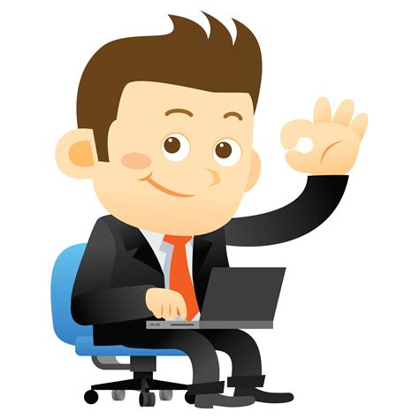 Transparent Office Worker Png Clip Art Free Transparent Clipart Images