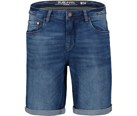 Sublevel Haka Jeans Bermuda