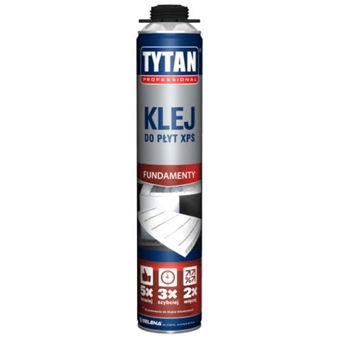 Klej Poliuretanowy Pistoletowy 750ml Do Polistyrenu XPS Tytan 10004223