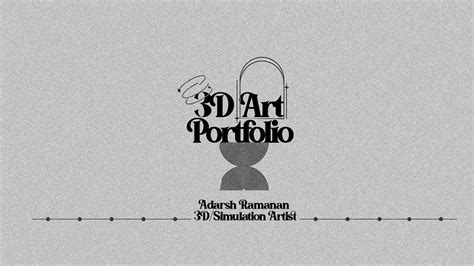 3d Art Portfolio 2024 Behance