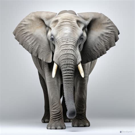 Elephant Front View