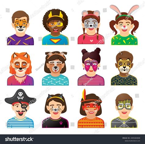 279 Superhero Face Painting Images, Stock Photos & Vectors | Shutterstock