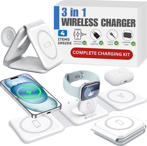 Amazon Iseyyox Charging Station For Apple Devices 3 In 1