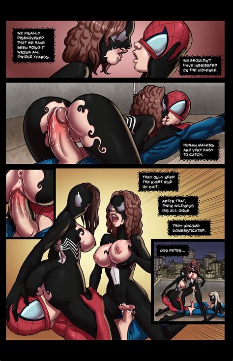 Venom Stalks Spidey Porn Comic Cartoon Porn Comics Rule 34 Comic