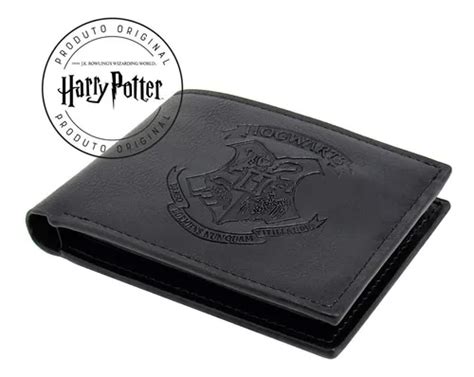 Carteira Masculina Bras O Hogwarts Harry Potter Original Frete Gr Tis