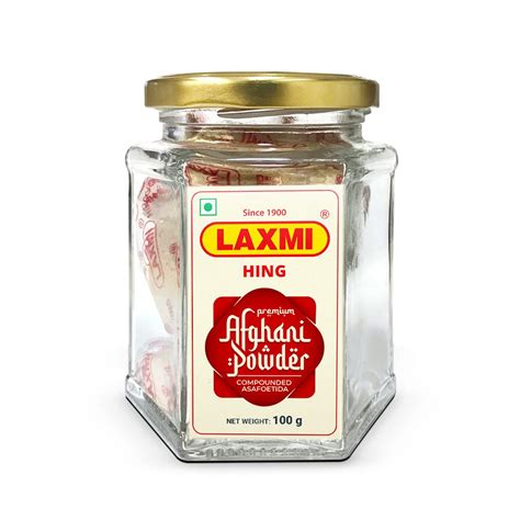 Laxmi Hing Premium Afghani Powder Asafoetida 100g Amazon In