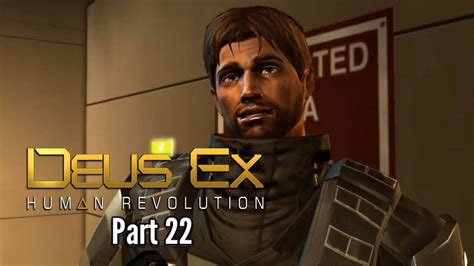 Lets Play Deus Ex Human Revolution Part 22 Lab Exploring Youtube