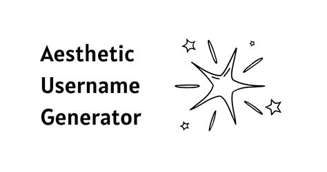 Aesthetic Username Generator | Powered by Smart AI