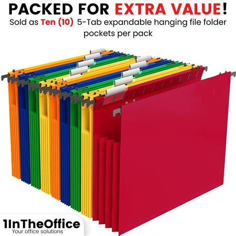 Snapklik 1InTheOffice Hanging File Folder Hanging File Pocket