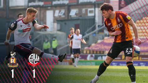 Highlights Bradford City Bolton Wanderers Youtube