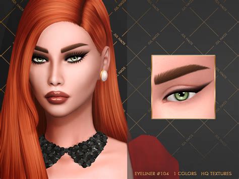 Jul Haos [cosmetics] [mm] Eyeliner 104 The Sims 4 Catalog